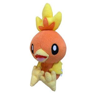 Tomy Pokemon 2015 Torchic Plush Stuffed Animal Doll Toy 9.5 in Tall 10 in Tall O
